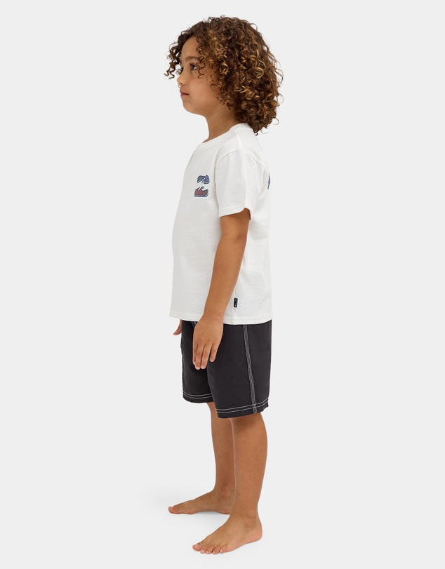 Billabong - Boys 2 to 7 Groms Heritage Arch T-Shirt