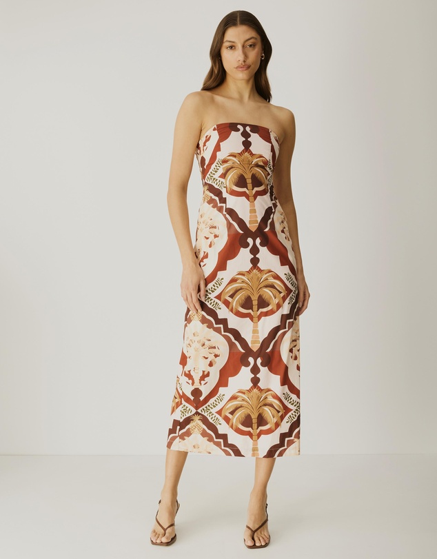 Atmos&Here - Tayla Column Midi Dress