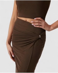 GUESS - Aimee Jewel Drap Skirt
