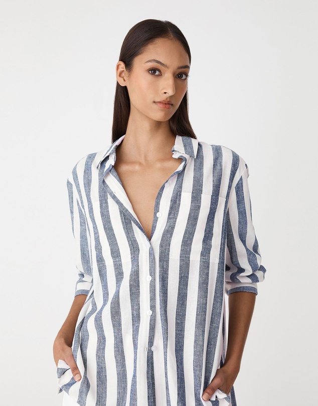 Forcast - Ikaria Linen Blend Shirt