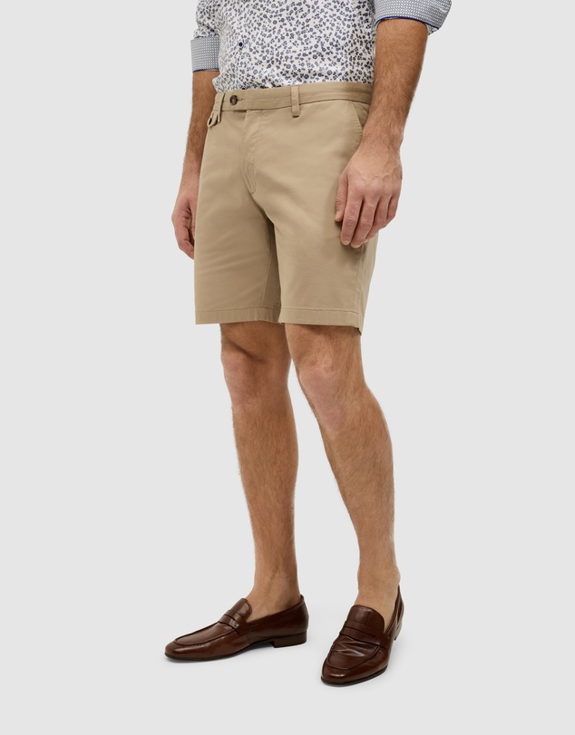 Politix - Slim Stretch Cotton Stretch Chino Short