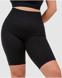 B Free Intimate Apparel - Seamless High Waist Long Biker Shorts
