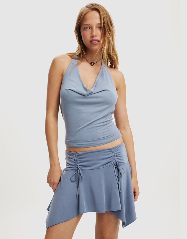 Cotton On - Sandy Hanky Hem Mini Skirt
