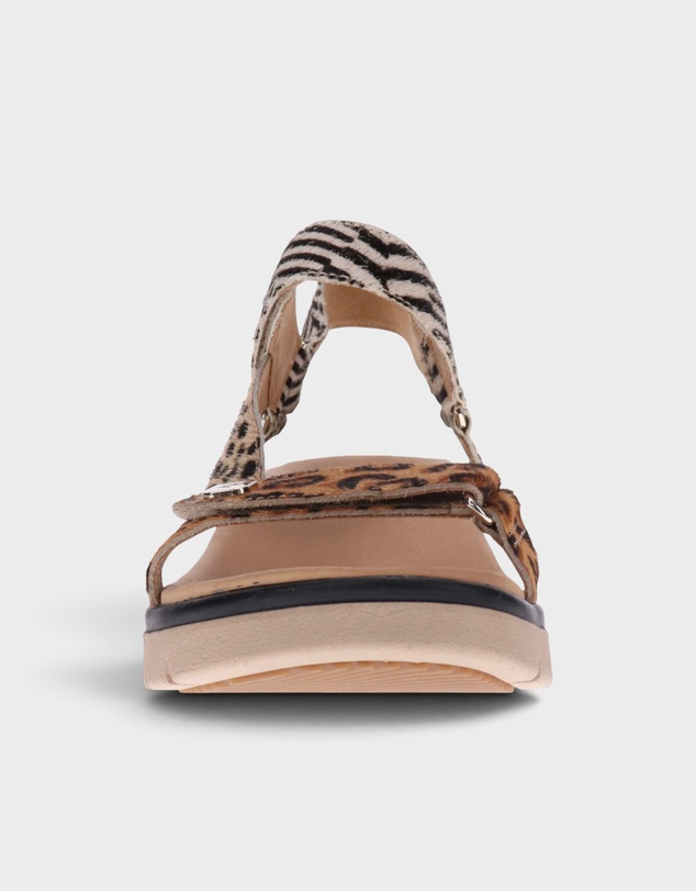 Mia Vita - Candice Sandal - Leopard Multi