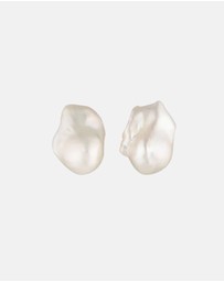 Stephanie Browne - Baroque Pearl Studs