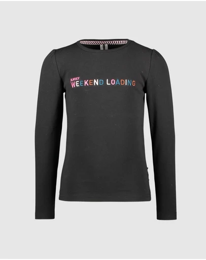B.Nosy - Long Sleeve Tee With Artwork - Kids-Teens