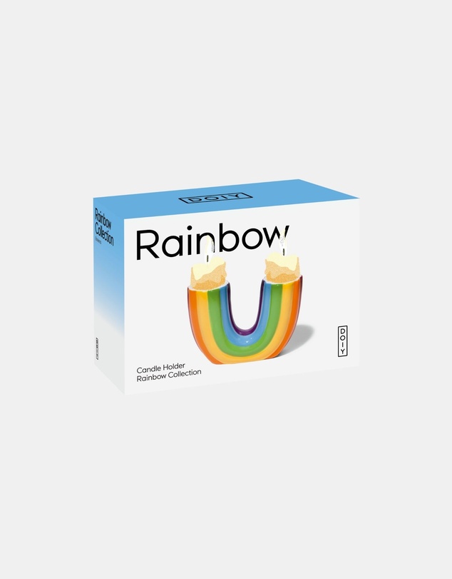 DOIY - Rainbow Candle Holder