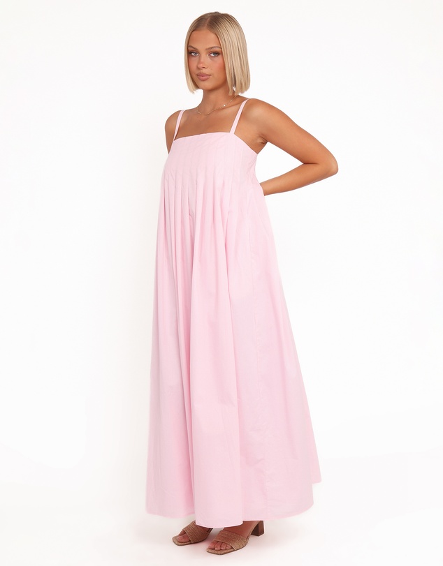 Petal & Pup - Corfu Midi Dress - Pink
