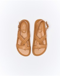 Walnut Melbourne - Murphy Leather Sandal