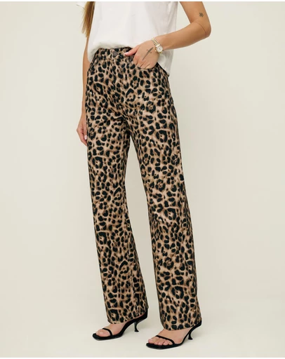 Reformation - Cary High Rise Slouchy Straight Leg Jeans