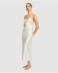 GINIA - Silk Lace Slip