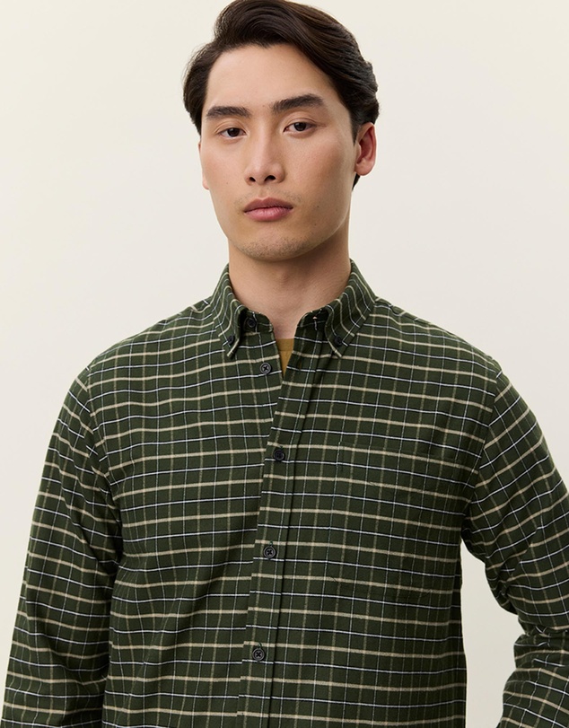 Les Deux - Konrad Check Oxford Shirt
