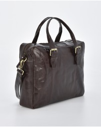 Cobb & Co - Malvern Leather Business Satchel
