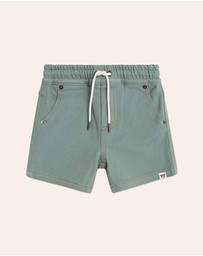Huxbaby - Denim Huxbear Shorts - Babies-Kids