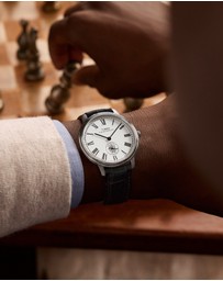 TIMEX - Waterbury Metropolitan Sub-Second 39mm Leather Strap Watch