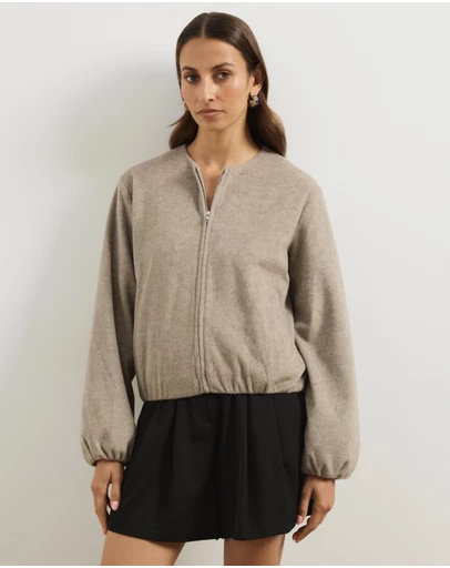 Atmos&Here - Wool Blend Bomber