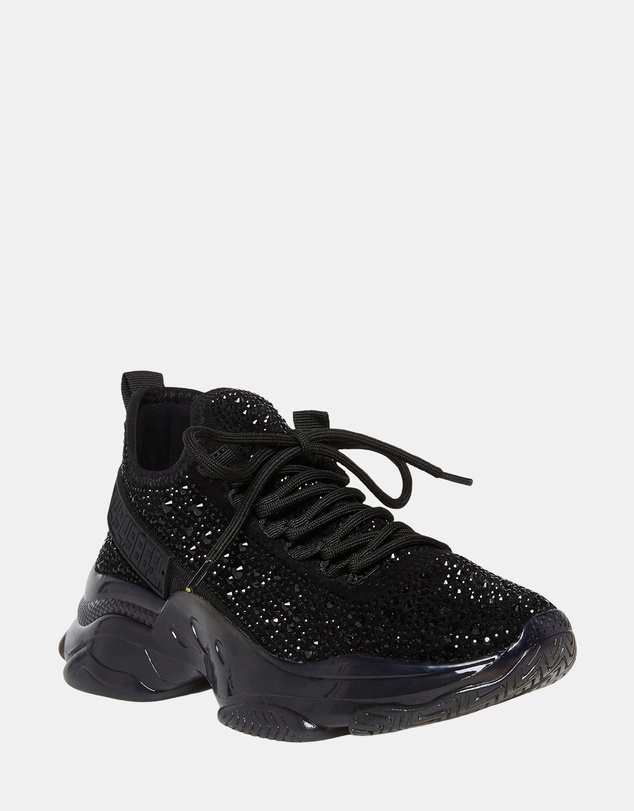 Steve Madden - Maxima-R Black Sneakers
