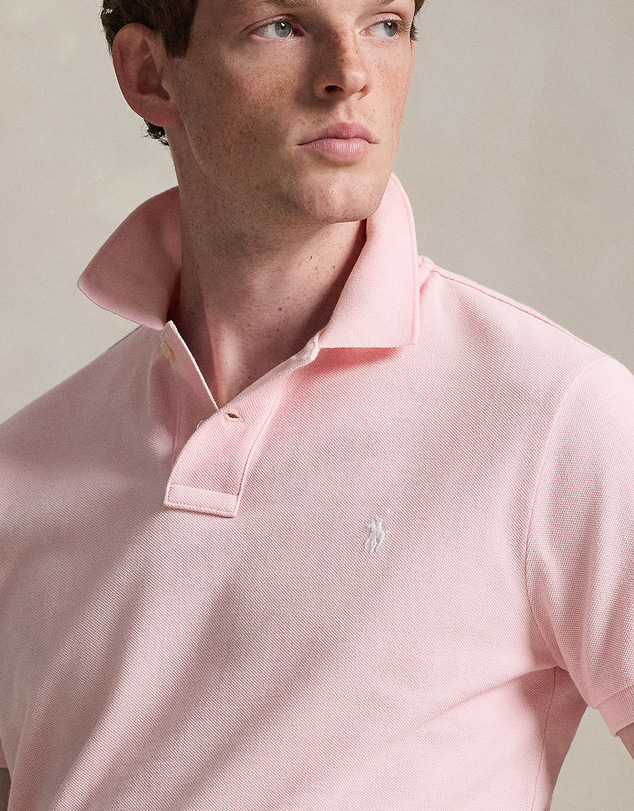 Polo Ralph Lauren - Custom Slim Fit Mesh Polo Shirt