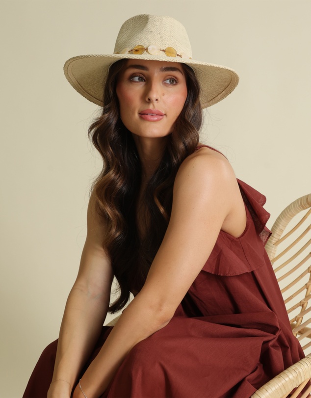 Morgan & Taylor - Candice Fedora in Natural