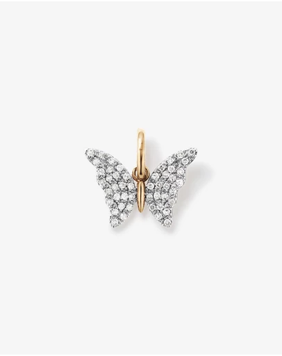 Michael Hill - Diamond Butterfly Pendant in 10kt Yellow Gold