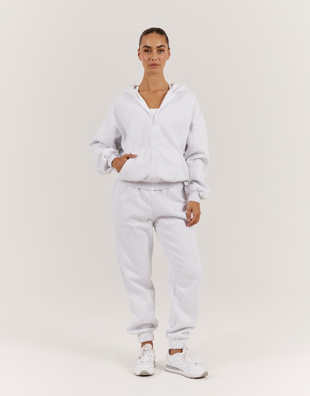 Muscle Republic - Oversized Zip Up Hoodie