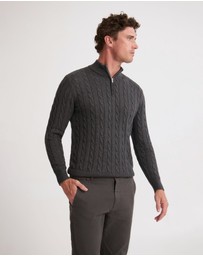 Oxford - Marlon Zip Neck Cable