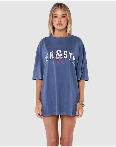 JGR & STN - Vintage Oversized T-Shirt - ICONIC EXCLUSIVE