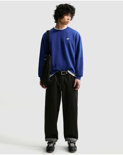 Deep Royal Blue & White