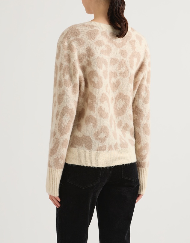 David Lawrence - Kyha Animal Jacquard Knit Jumper