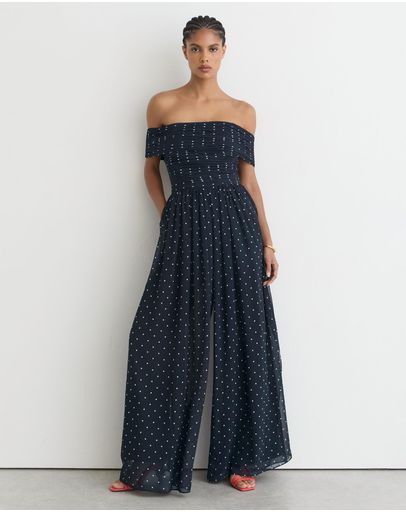 Navy & Ivory