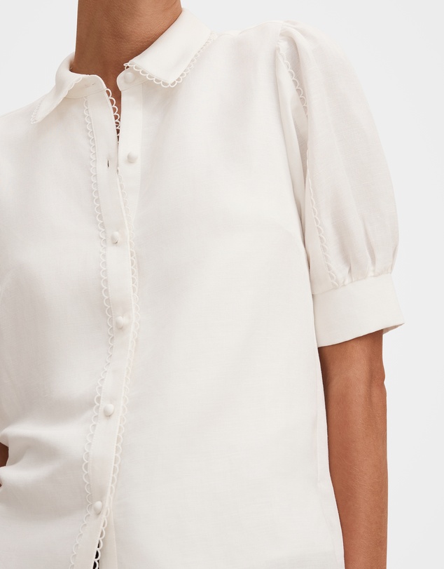 Forever New - Finley Trim Detail Blouse