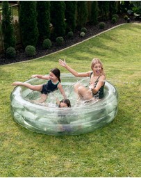 &Sunday - Seaglass Translucent Inflatable Round Paddling Pool