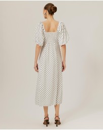 Tussah - Sabine Polka Dot Midi Dress