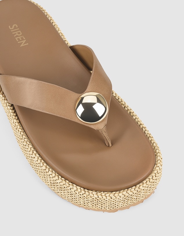 Siren - Apollonia Flatform Sandals