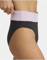 Roxy - Womens Roxy Active C Block High Waist Bikini Bottom