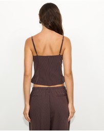 Dazie - Rhea Square Neck Top