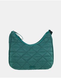 Pierre Cardin - Pierre Cardin Ladies Nylon Geometric Hobo Bag