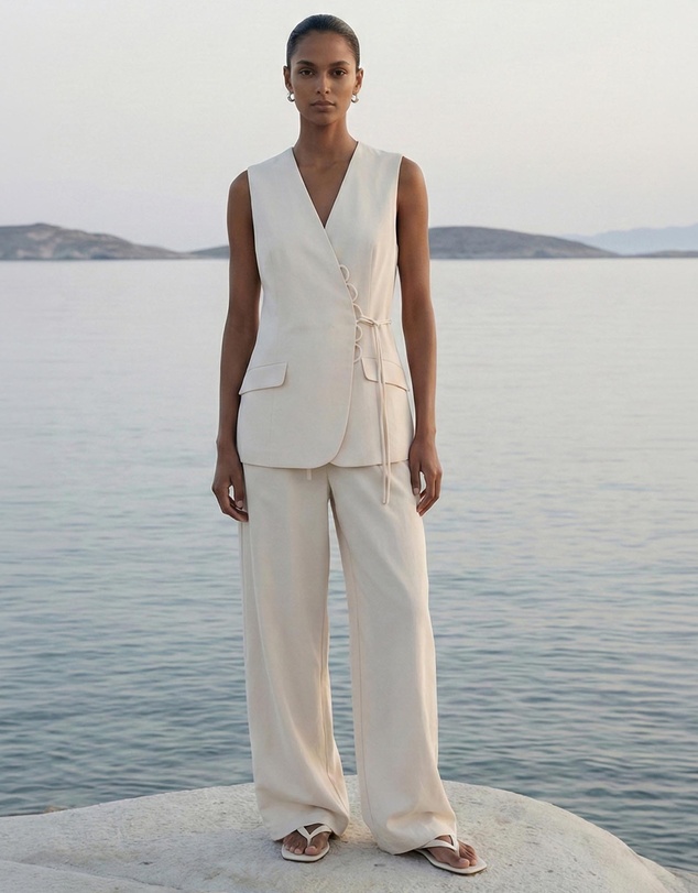 Staple the Label - Willow Loop Detail Vest