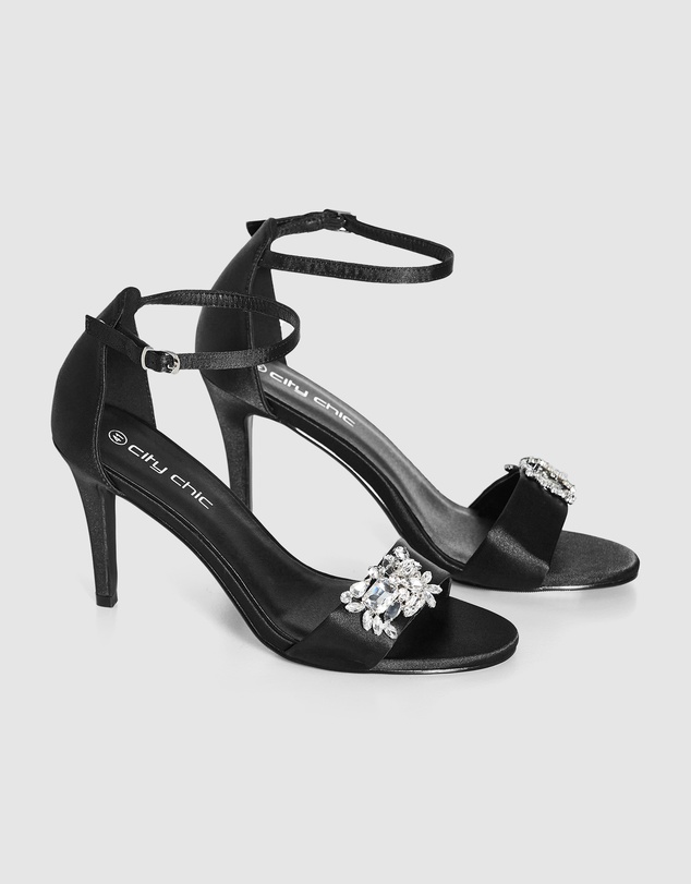 City Chic - WIDE FIT Totally Glam Heel