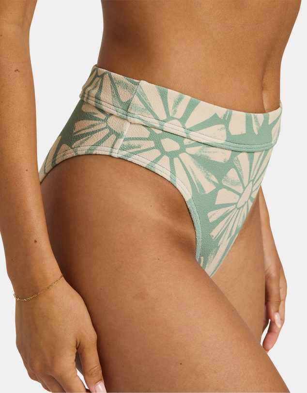 Roxy - Womens Suntribe Mod Mid Waist Bikini Bottom