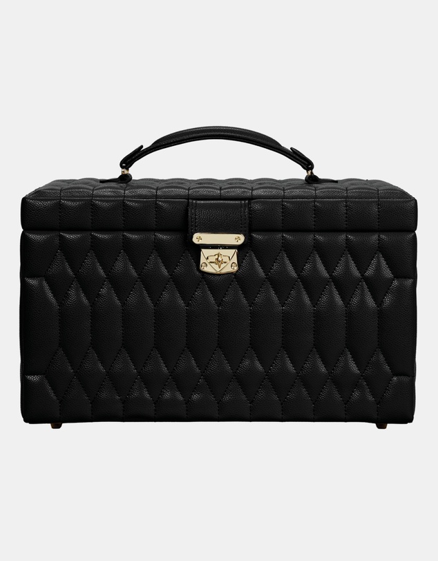 Wolf - WOLF Lauren Large jewellery Box Black