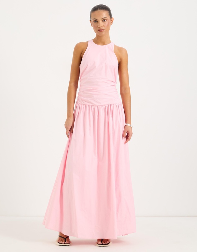 Calli - Maisie Gathered Maxi Dress