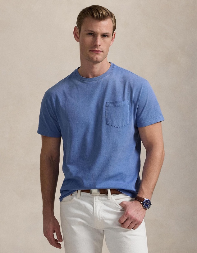 Polo Ralph Lauren - ICONIC EXCLUSIVE - Classic Fit Weathered Pocket T-Shirt