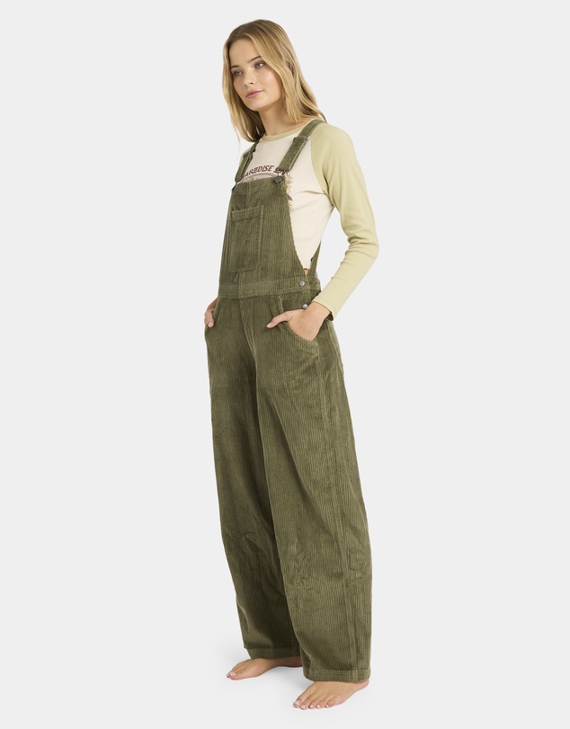 Billabong - Womens Vacay Cord Overall