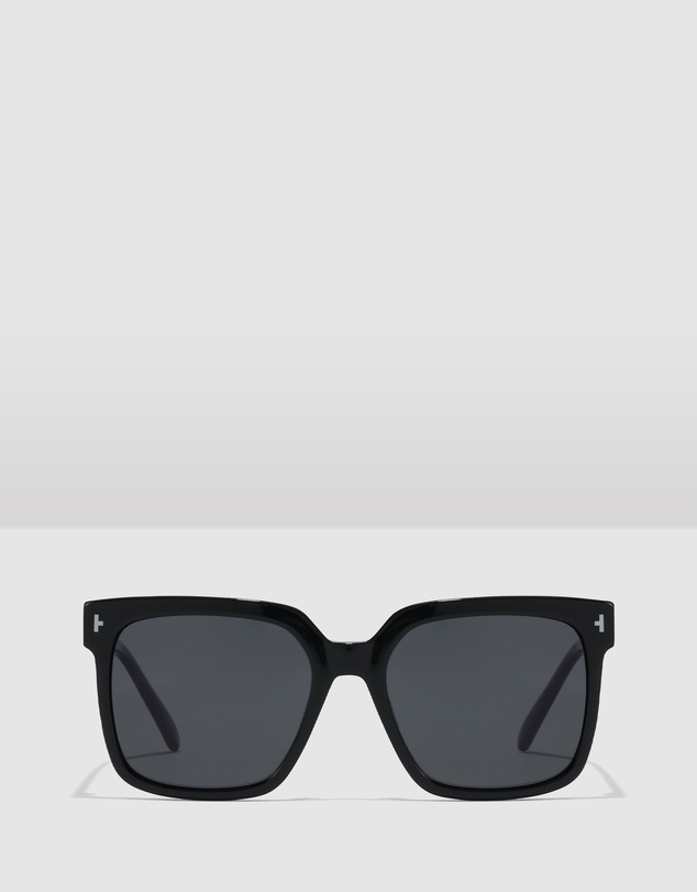 Hawkers Co - Polarized Black Dark Euphoria Sunglasses for Men and Women UV400