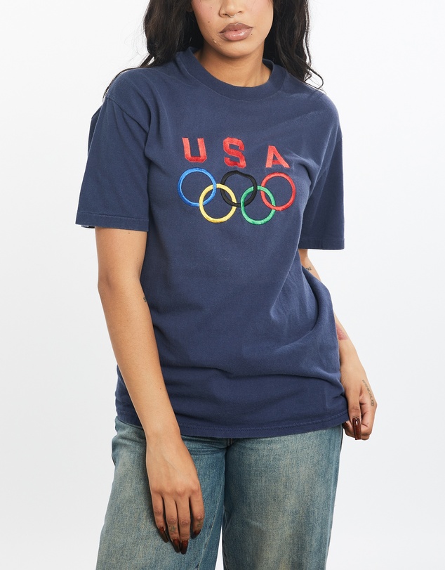 Vintage by The Real Deal - Pre Loved - Vintage 90s USA Olympics Team Tee