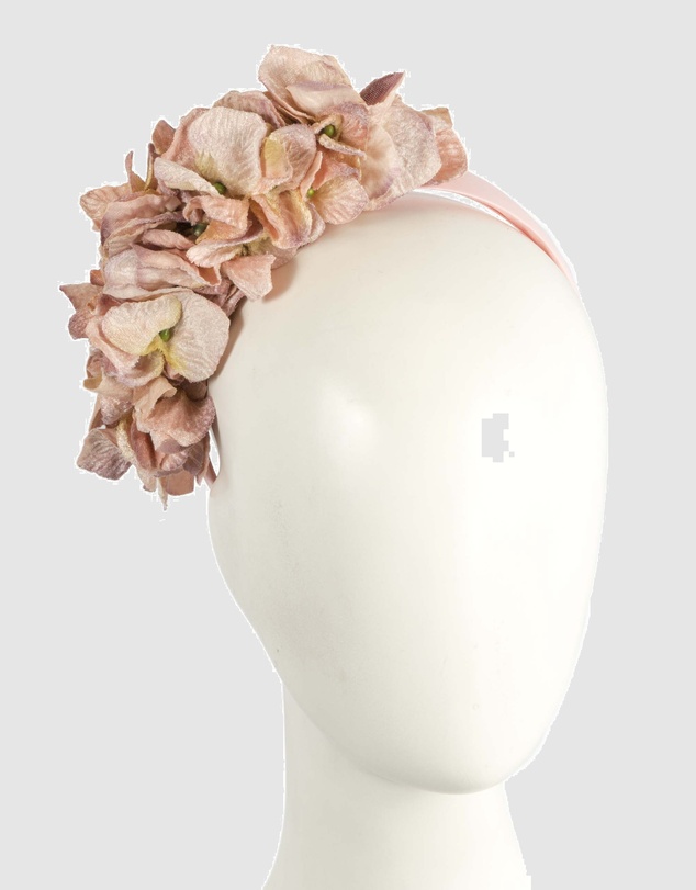 Max Alexander - Pink Flowers Fascinator