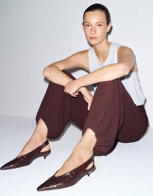 Reformation - Calista Slingback Heels