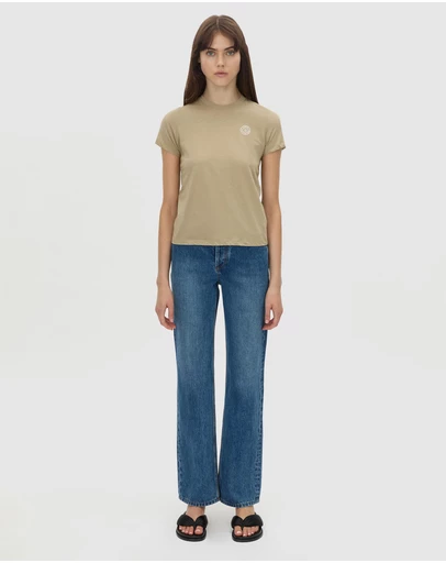 C&M CAMILLA AND MARC - Westley Fitted Print Tee