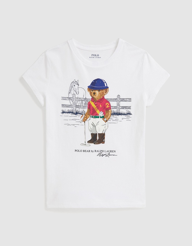 Polo Ralph Lauren - Polo Bear Cotton Jersey Tee - Teens